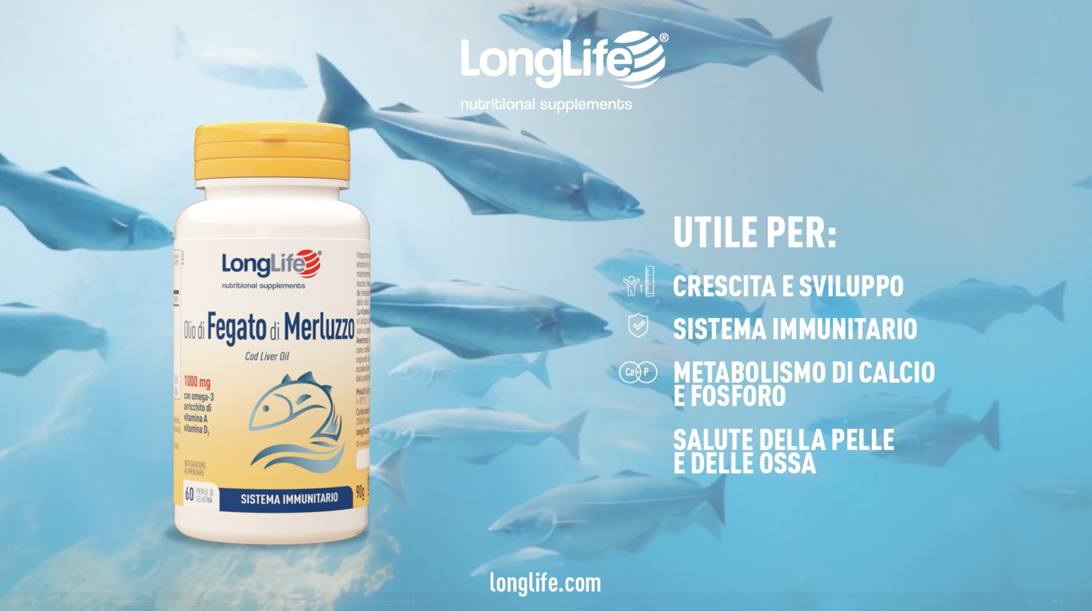 Olio di Fegato di Merluzzo 1000mg